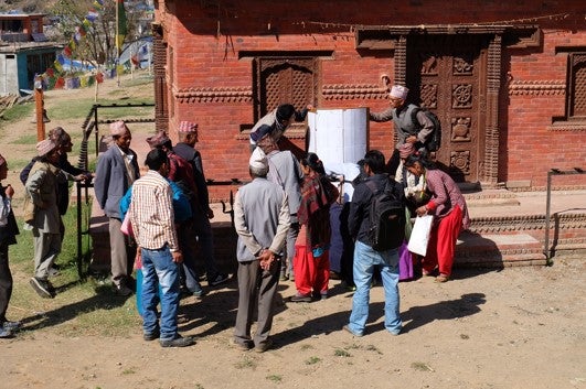 Community Meeting in Rural Nepal. Photo credit: World Bank
